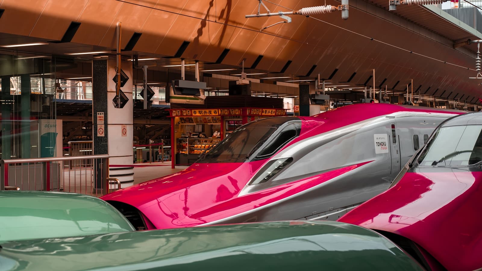 E6 Series Shinkansen at Tokyo Station platform